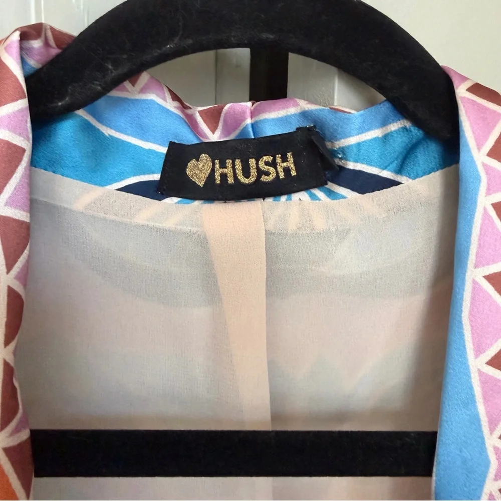 HUSH Colorful Patterned Kimono Jacket - Picture 5 of 13